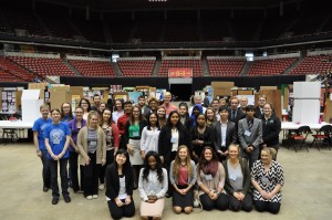 2016 State Science Fair Sr. High Participants and Staff