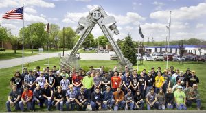 Welding competitors from around Iowa for the 2016 High School Weld Off